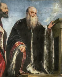 La famiglia Vendramin (dettaglio di Gabriel Vendramin)
